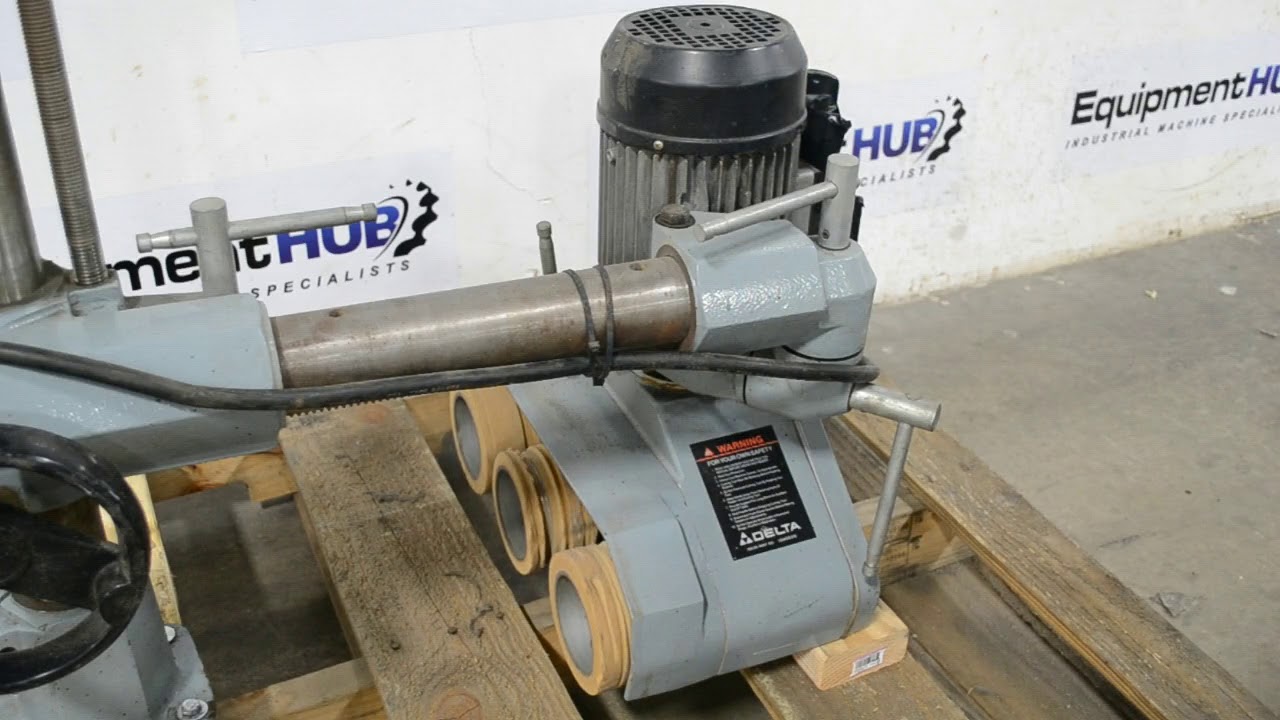 Delta 34-995 3 Roll 4-Speed 1HP Power Stock Feeder