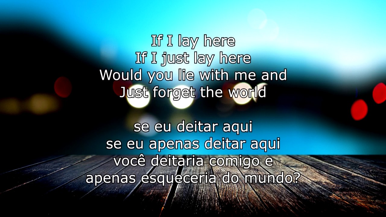 Ivan B - Chasing Us - lyrics/letra (English/Portuguese)