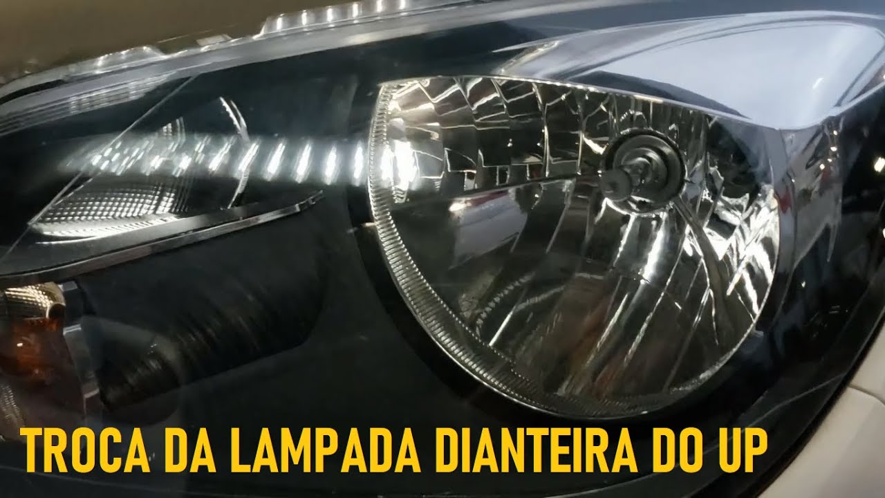 Como trocar  a LAMPADA DO FAROL DIANTEIRO do VOLKSWAGEM UP