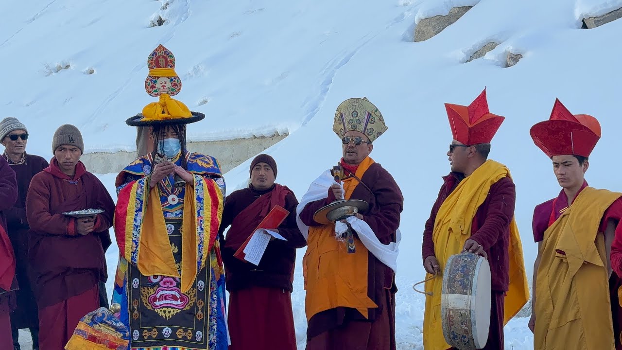 One of the essential ritual’s of winter at Barden monastery 