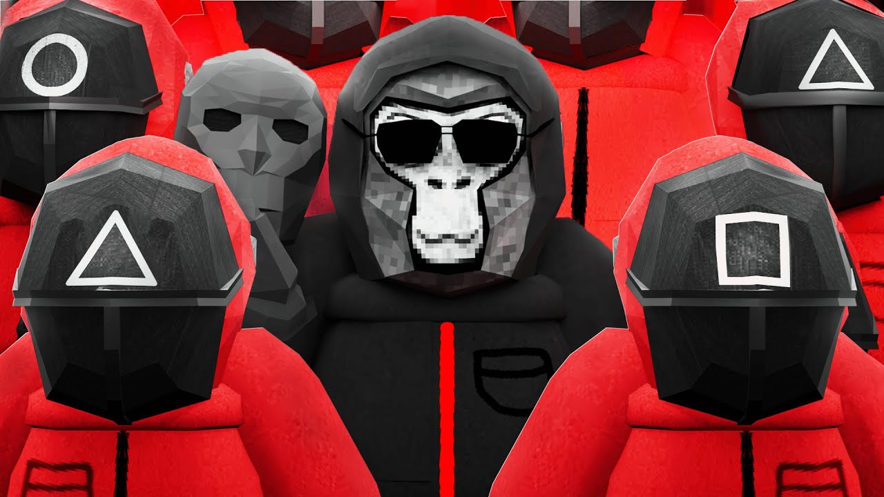 Я воссоздал игры про кальмаров в Gorilla Tag