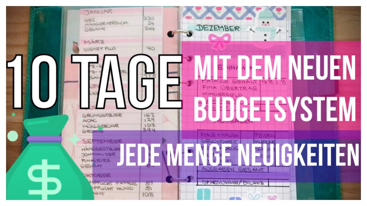 Brandneues Budget - die ersten 10 Tage sind vorbei! Investitionen & Änderungen