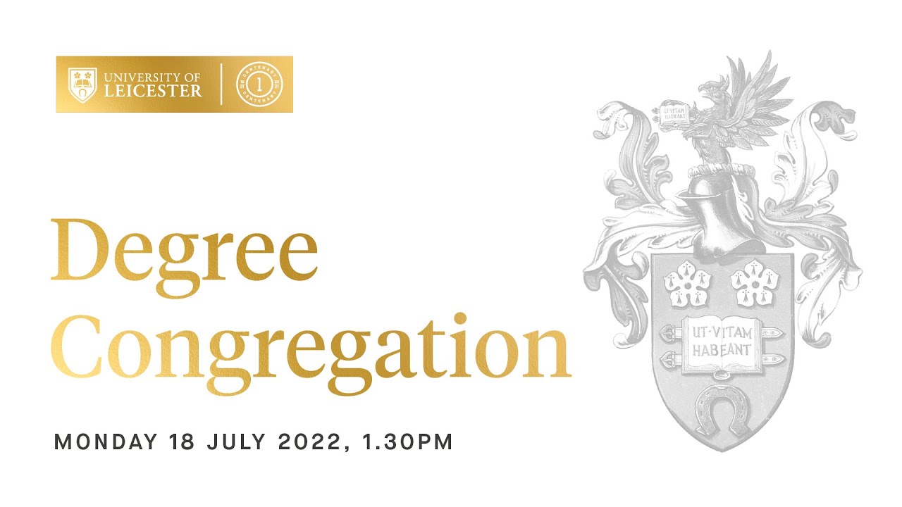 #LeicesterGrad 🎓 Monday 18 July: 1.30pm - Colleges of Life Sciences, and Science and Engineering