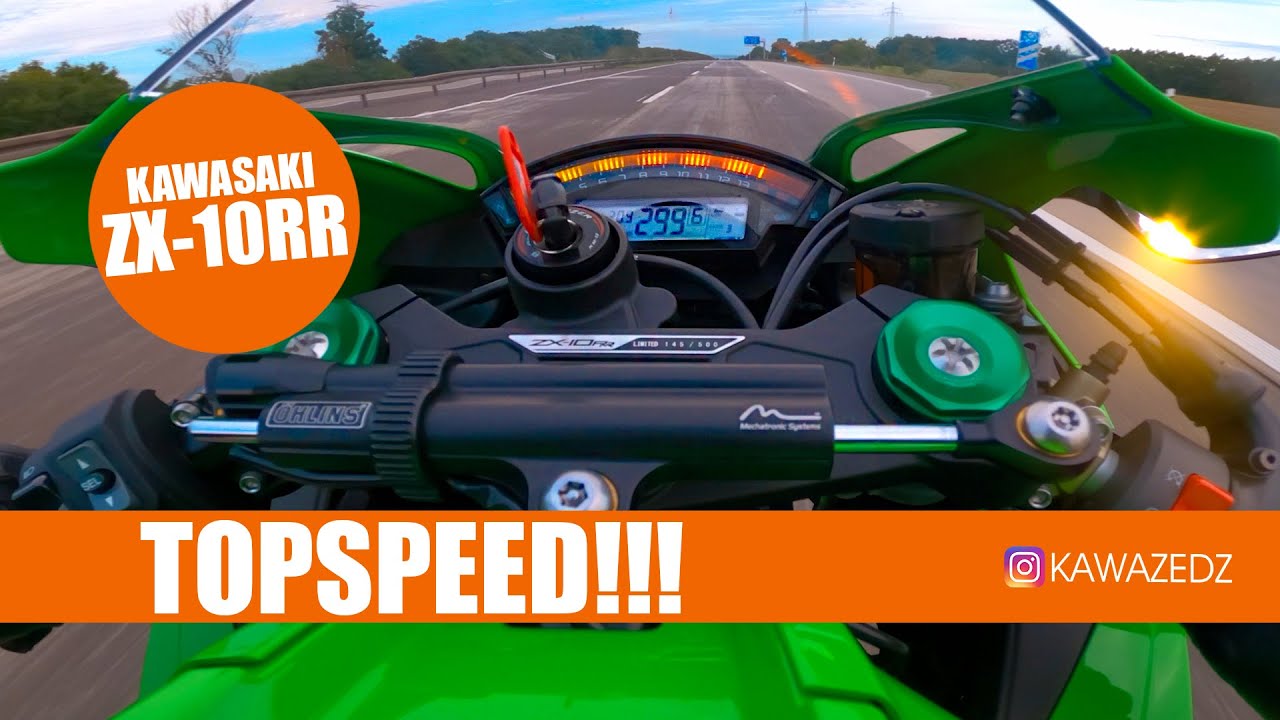 Zx10RR - 300kmh über die Deutsche Autobahn