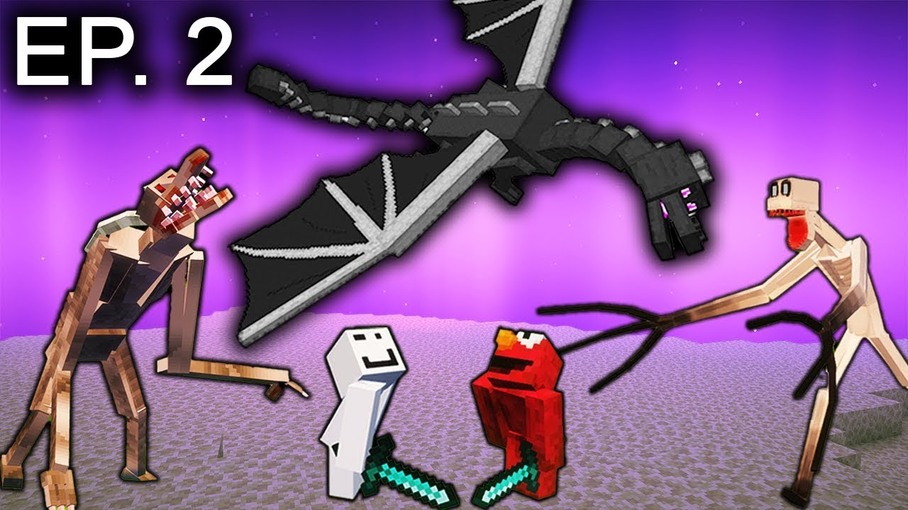 Beating Hardcore Minecraft With Every Horror Mod Installed