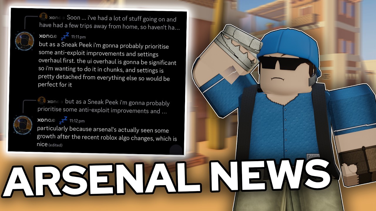 Arsenal ВОЗВРАЩАЕТСЯ, ИЗМЕНЕНИЯ АНТИЧИТА, ОБНОВЛЕНИЕ НАСТРОЕК... (Roblox Arsenal)