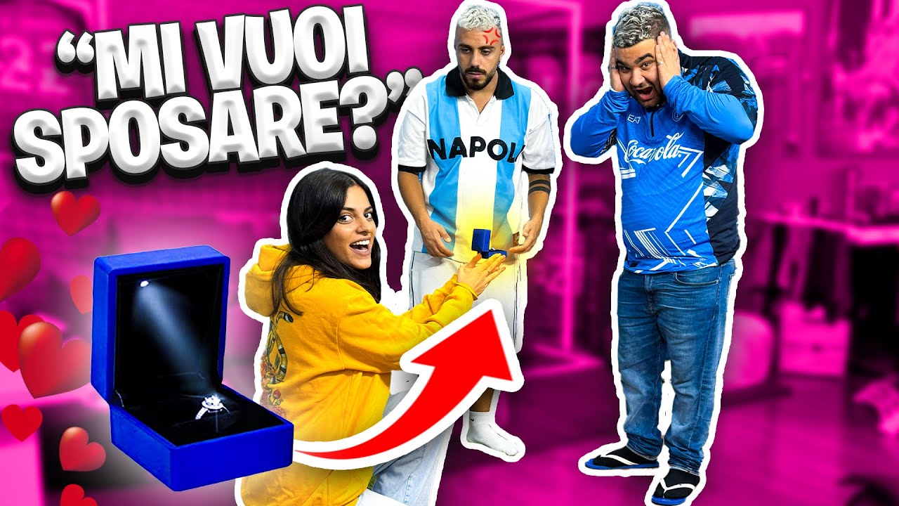 💕 La MIA FIDANZATA fa un REGALO ROMANTICO ad ANDREA! 💍