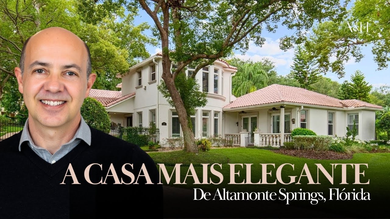A CASA MAIS ELEGANTE DE ALTAMONTE SPRINGS!