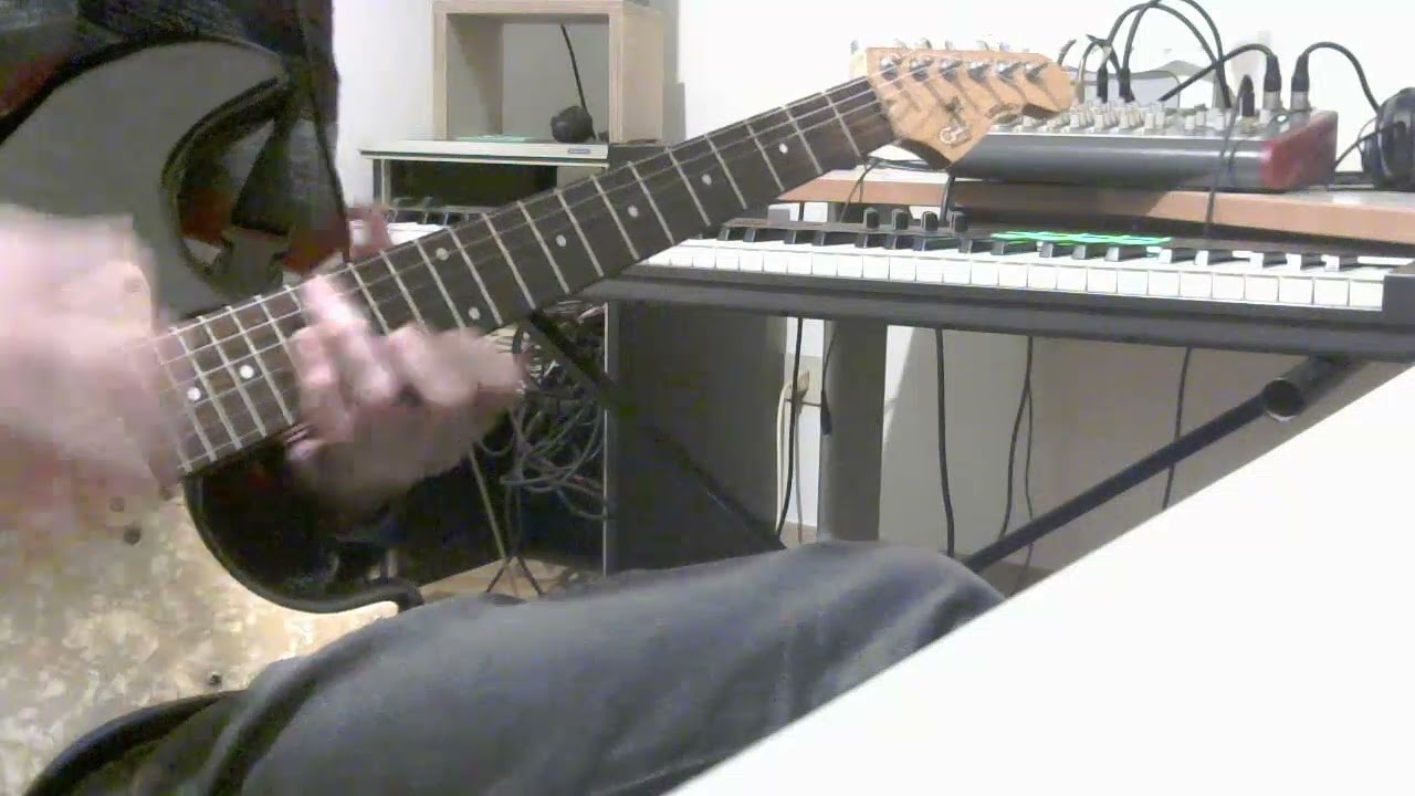 SIMPLE MINDS -  Speed Your Love To Me Guitar Cover