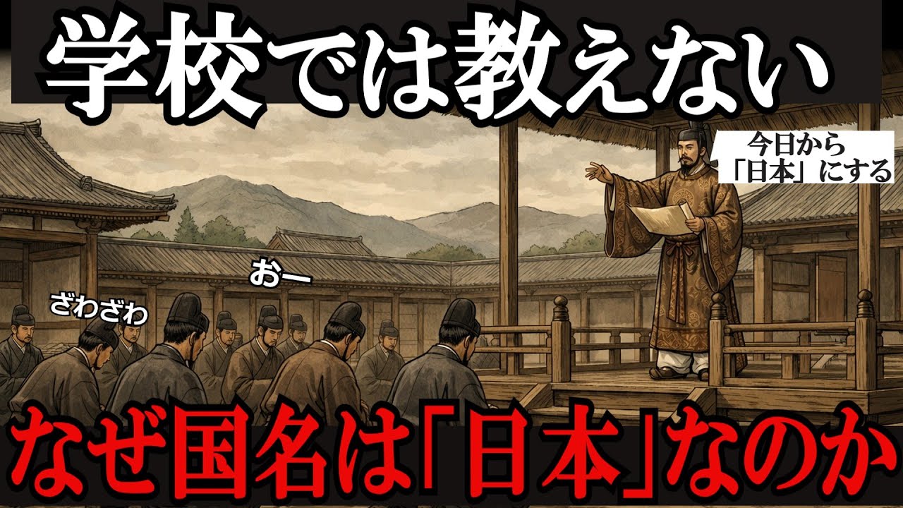 【99％知らない】なぜ日本だけ国名が変わらないのか？1400年も名前を変えられなかった国の異常な歴史【衝撃】