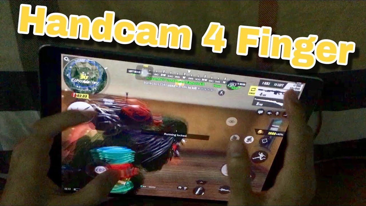 តោះលេងមើលខ្ញុំ Handcam 4 Finger & Setting!! Gold Mode Full Gameplay / Rules of Survival / Ep 83