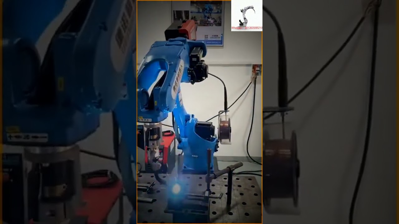 China Intelligent Welding Robot, Robotic Arm 6 Axis Co2 MIG MAG TIG 