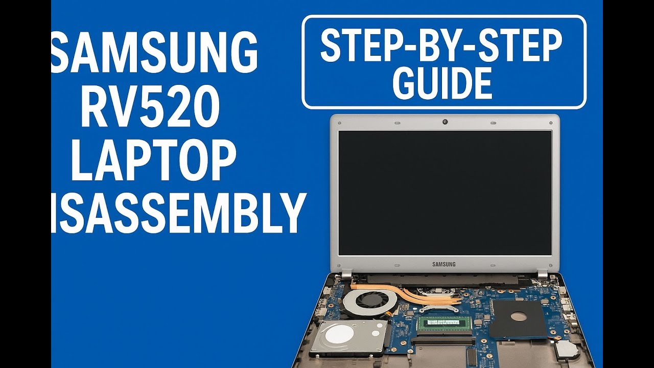 Samsung RV520 Laptop Disassembly &ndash; Step-by-Step Guide