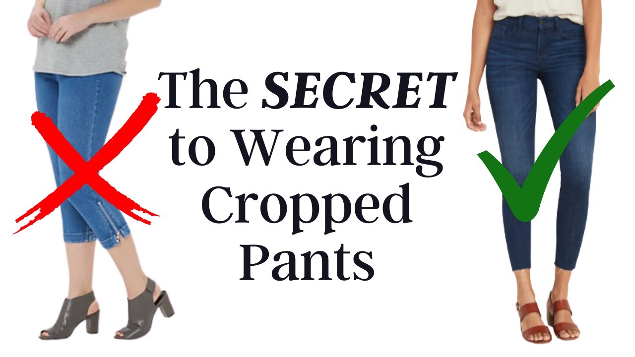 The Secret To Wearing Cropped Pants