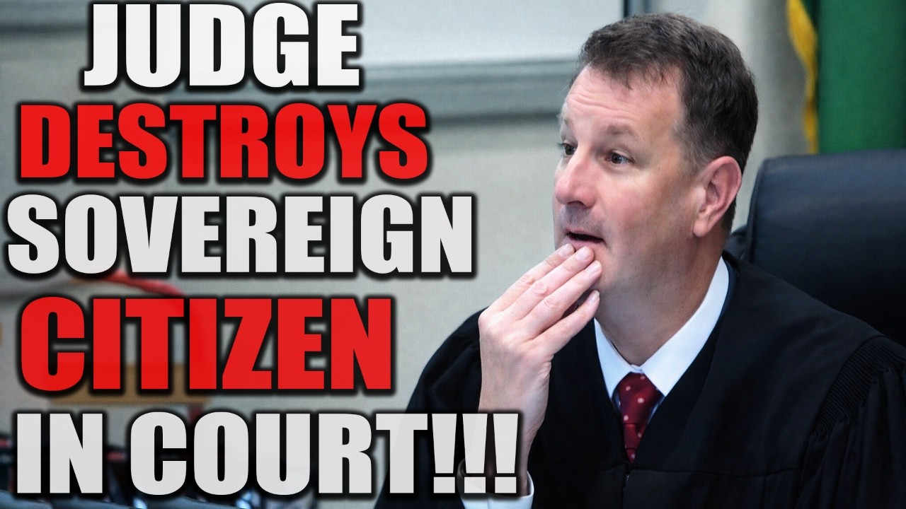 SOVEREIGN CITIZEN Teaches Us How NOT TO ACT In Court And LOSES Immediately!!! Pro Se FAIL!!!