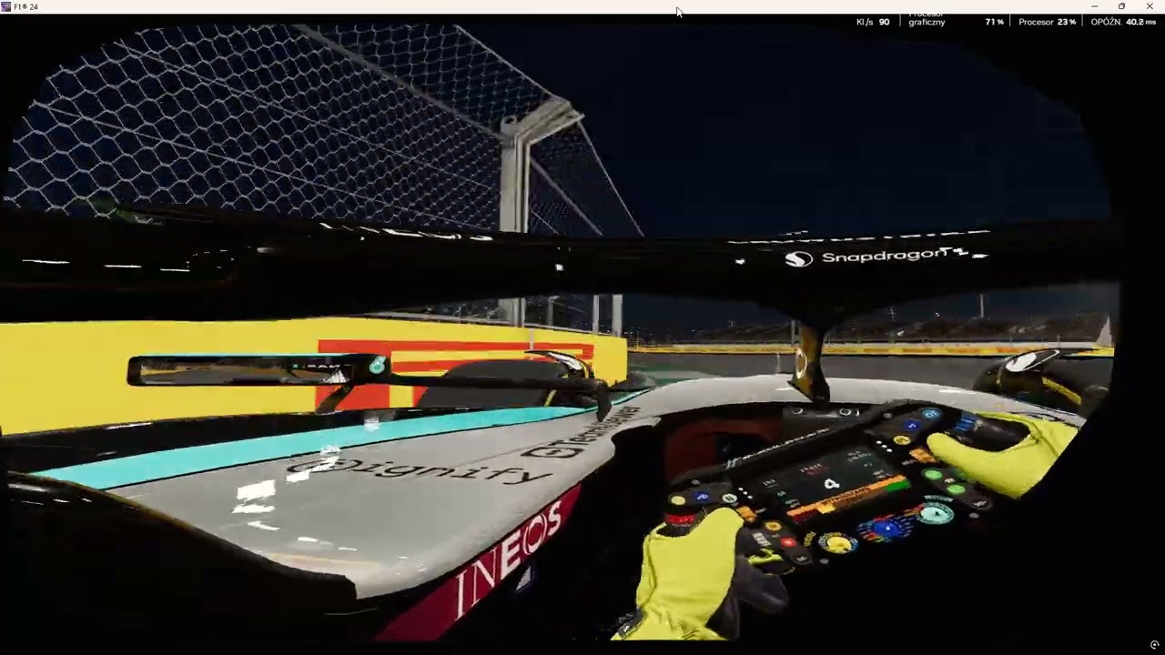 EA F1 2024 Jeddah GP AI 100%
