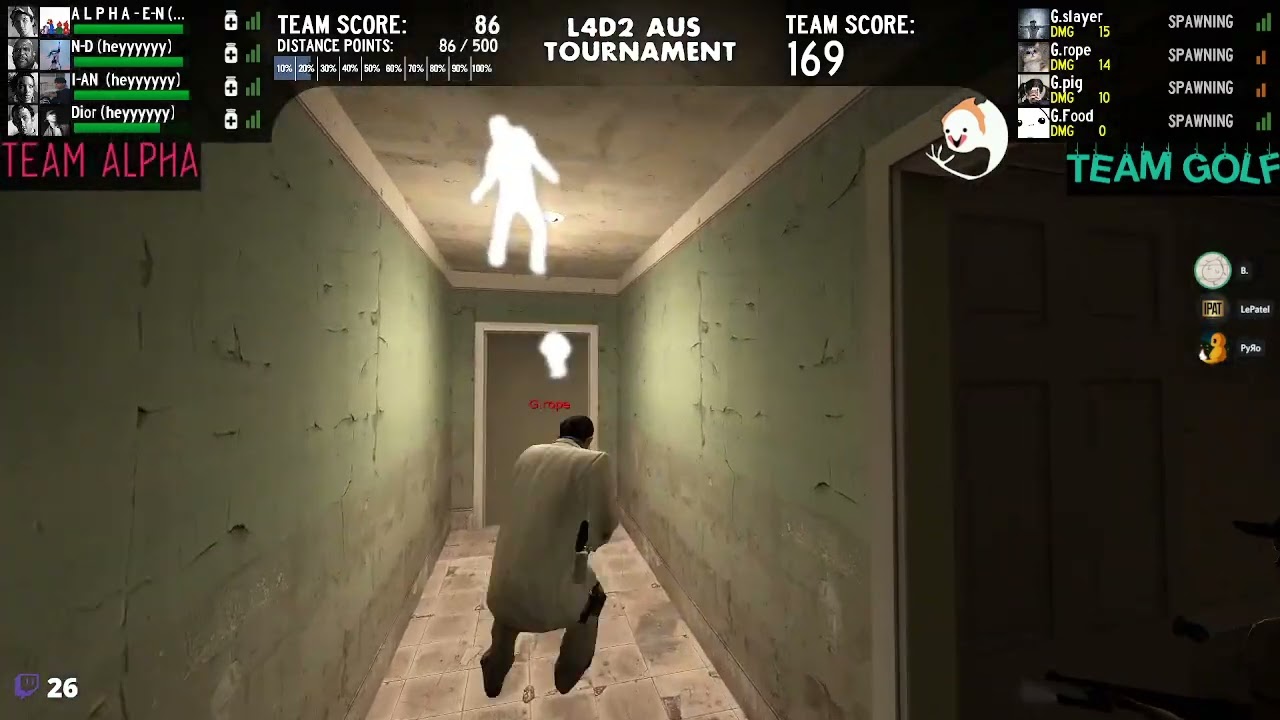 L4D2 AUS Tournament | Round 4: Team Alpha vs. Team Golf