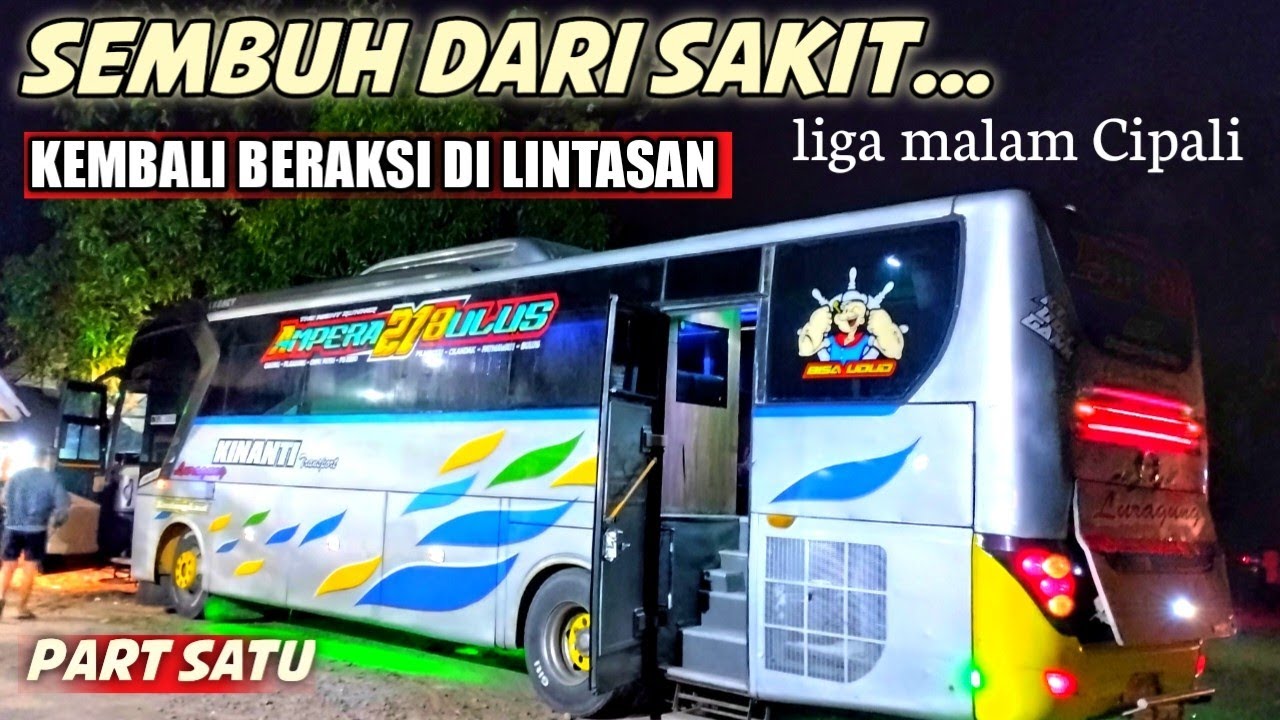 NGELINE KEMBALI‼️Trip Ampera21 full Moment tengah malam di Cipali Menuju Barat 