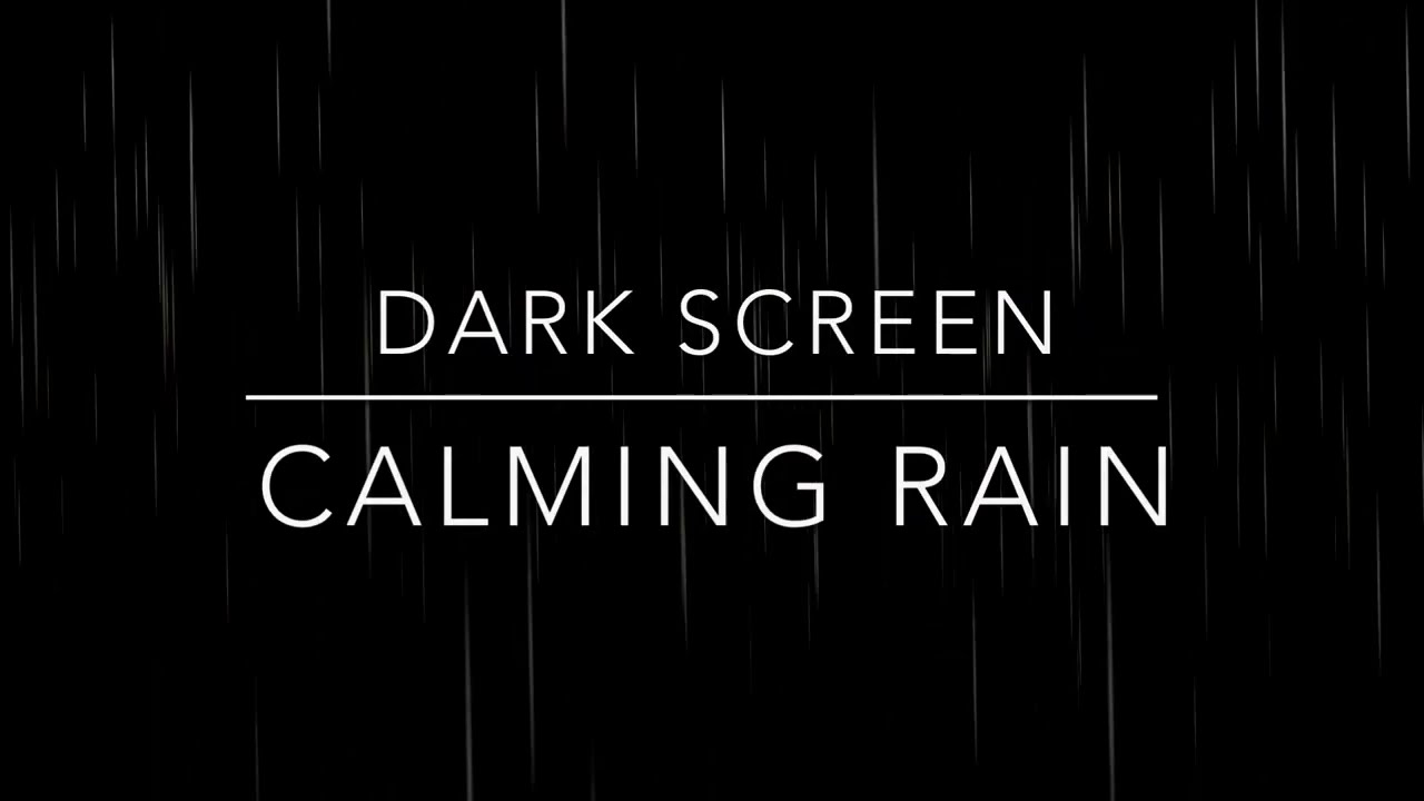 Dark Screen Heavy Rain 🌧️ 5H 45M Deep Sleep Rain Sounds