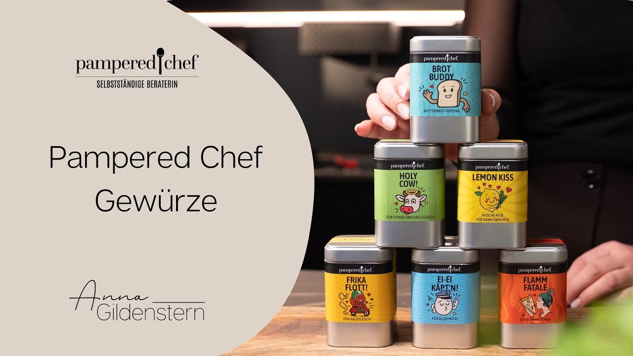 Pampered Chef Gewürze | 6 moderne Gewürzmischungen
