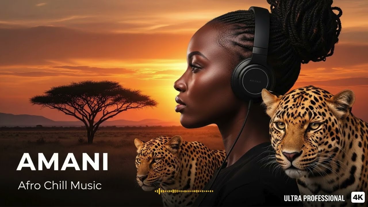 Afro Lounge Chill 24/7 ✨ AMANI | Relax, Study, Work & Deep Focus Music