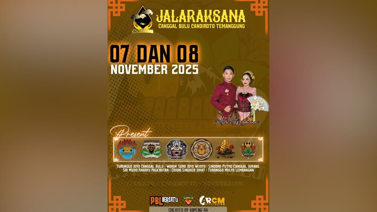 JALARAKSANA MERTI DUSUN CANGGAL BULU CANDIROTO 8 NOVEMBER #2025