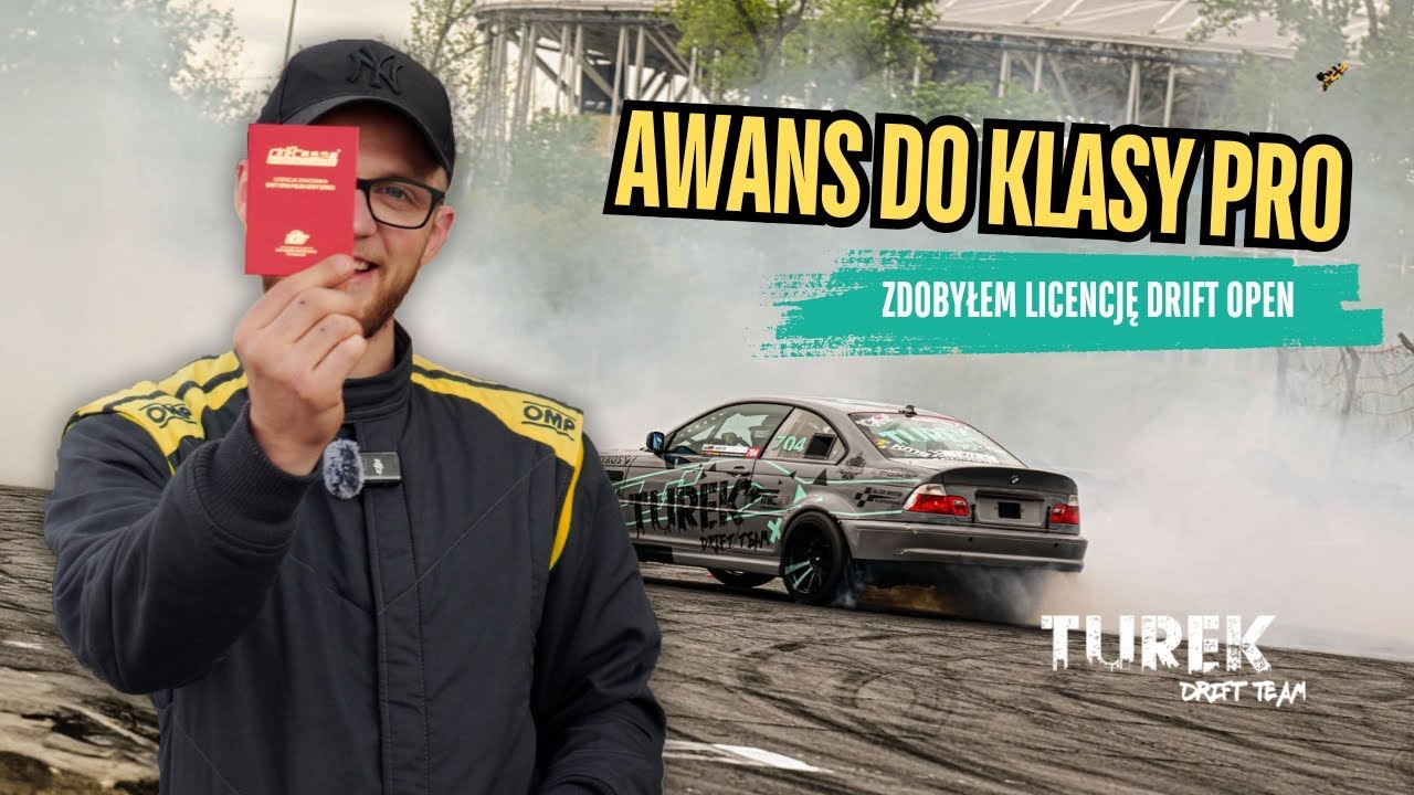 Awans do klasy PRO &ndash; ZDOBYŁEM LICENCJĘ  Drift Open! | Turek Drift Team