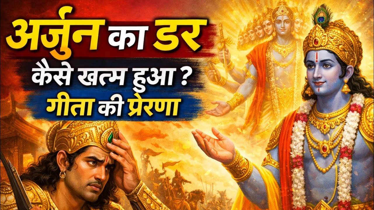 🔴 अर्जुन का डर कैसे खत्म हुआ? गीता की प्रेरणा |#motivational kahani 2026,#kathax 