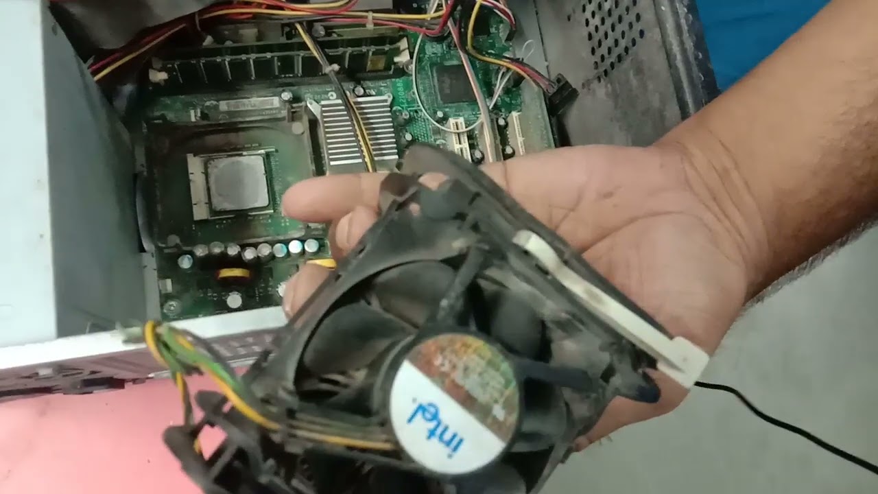 CPU Heat problems hanging error in desktop computer, restart hota hai again , intel motherboard fan