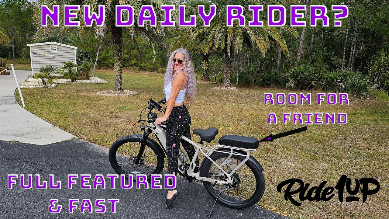 Your Ultimate Electric Ride! Ride1up Cafe Cruiser