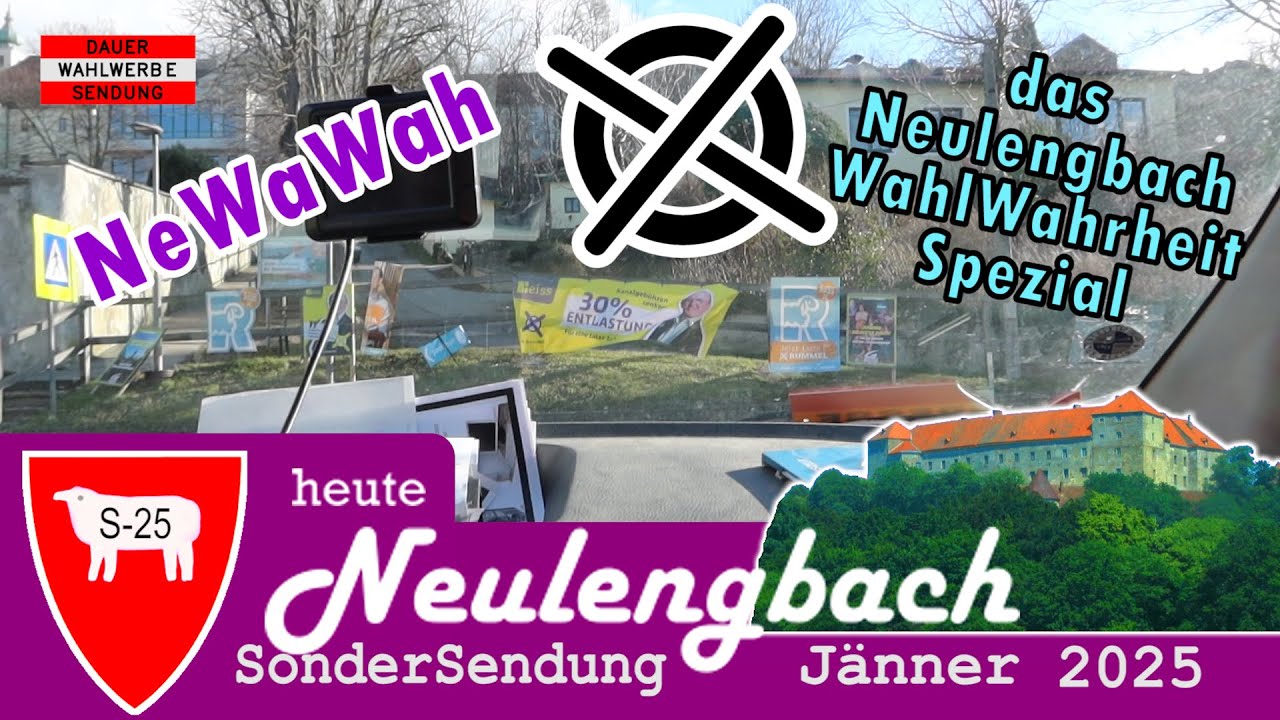heute Neulengbach 2025/NeWaWah: Wahl-Spezial: die Wahrheit  zur Gemeinderatswahl 2025 | HY-00014