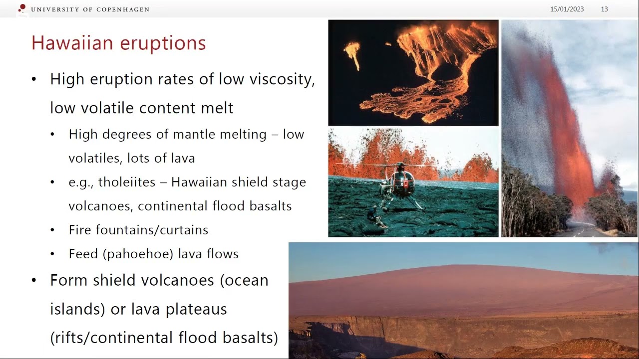 Lecture 7.3 - Revision - Magma chamber proceses, volcanology, tectonic settings (Volcanoes...)