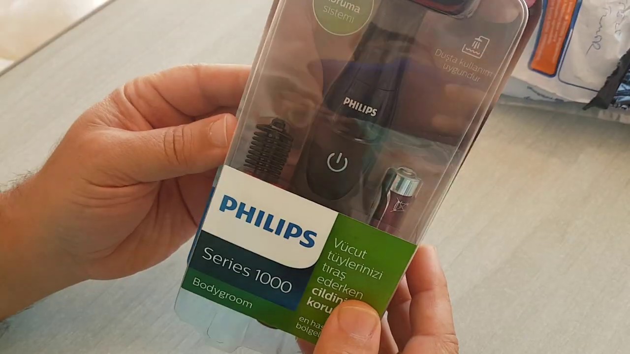 PHILIPS BODYGROOM BG 105/10 ISLAK-KURU ERKEK BAKIM KİTİ KUTU AÇILIMI VE İNCELEME