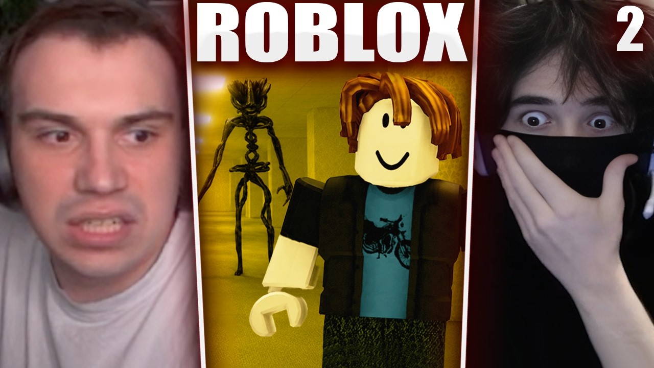 ГЛЕБ ИГРАЕТ в ROBLOX #2 (Backrooms Скалолазание Игра в кальмара) | Sasavot