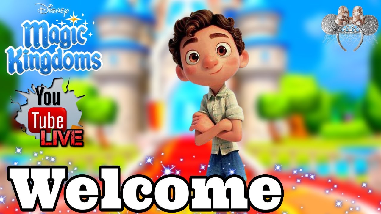Welcome Luca + New Disney Magic Kingdoms Event Livestream! Update 51 Kittyarris