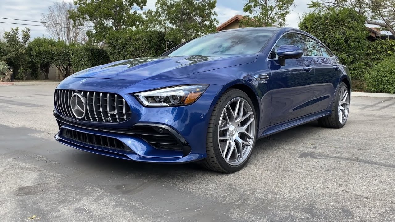 2021 Mercedes-AMG GT 43 4-Door Coupe Walkaround + Exhaust (No Talking)(ASMR)
