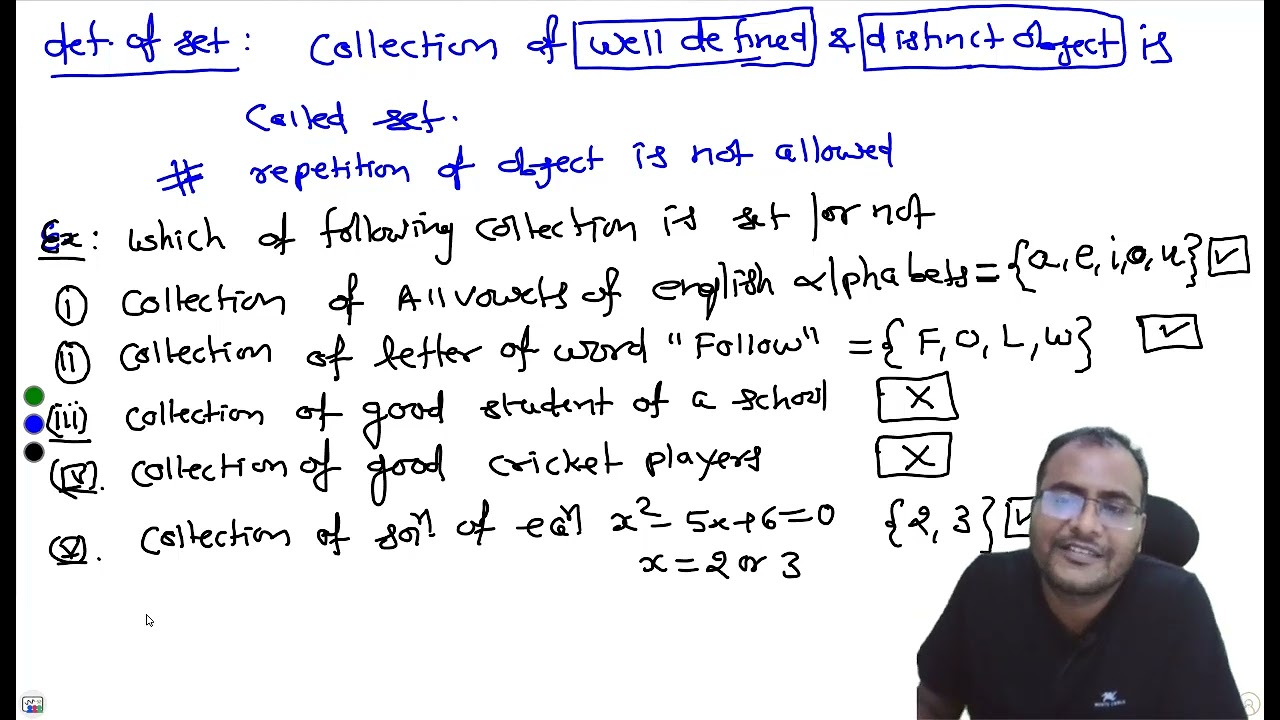 SET L 1 | RS SIR | IIT JEE MATHS ACADEMY