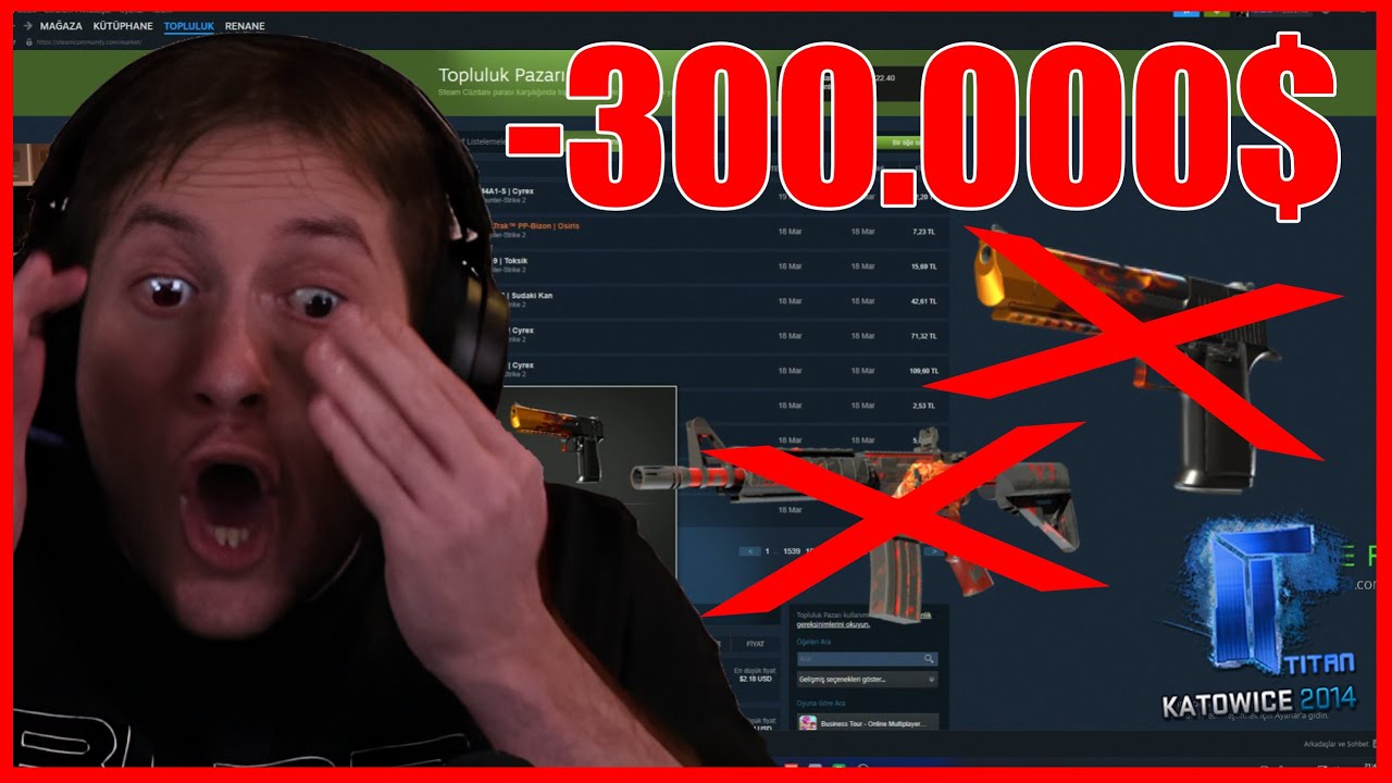 -300.000$ KAYIP | RRAENEE STEAM PAZAR GEÇMİŞİNE BAKIYOR