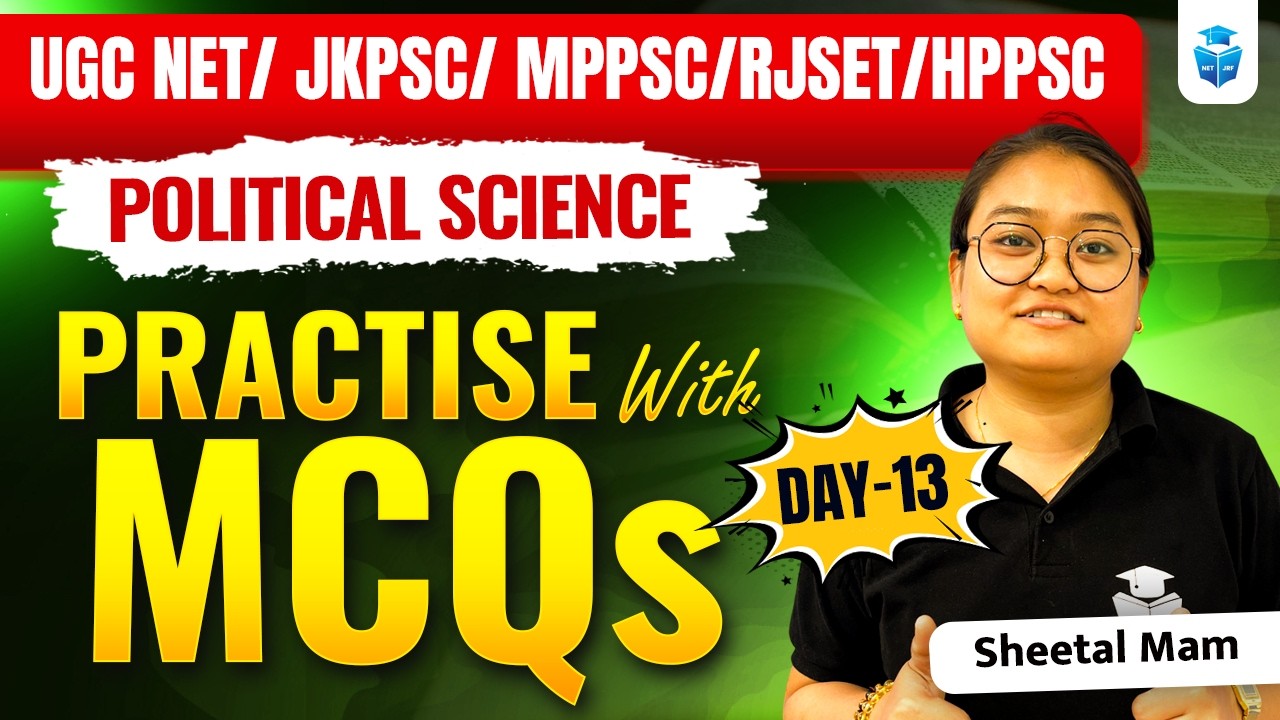UGC NET/JKPSC/MPPSC Political Science 2026 | Complete Revision with MCQs Questions | JRFAdda