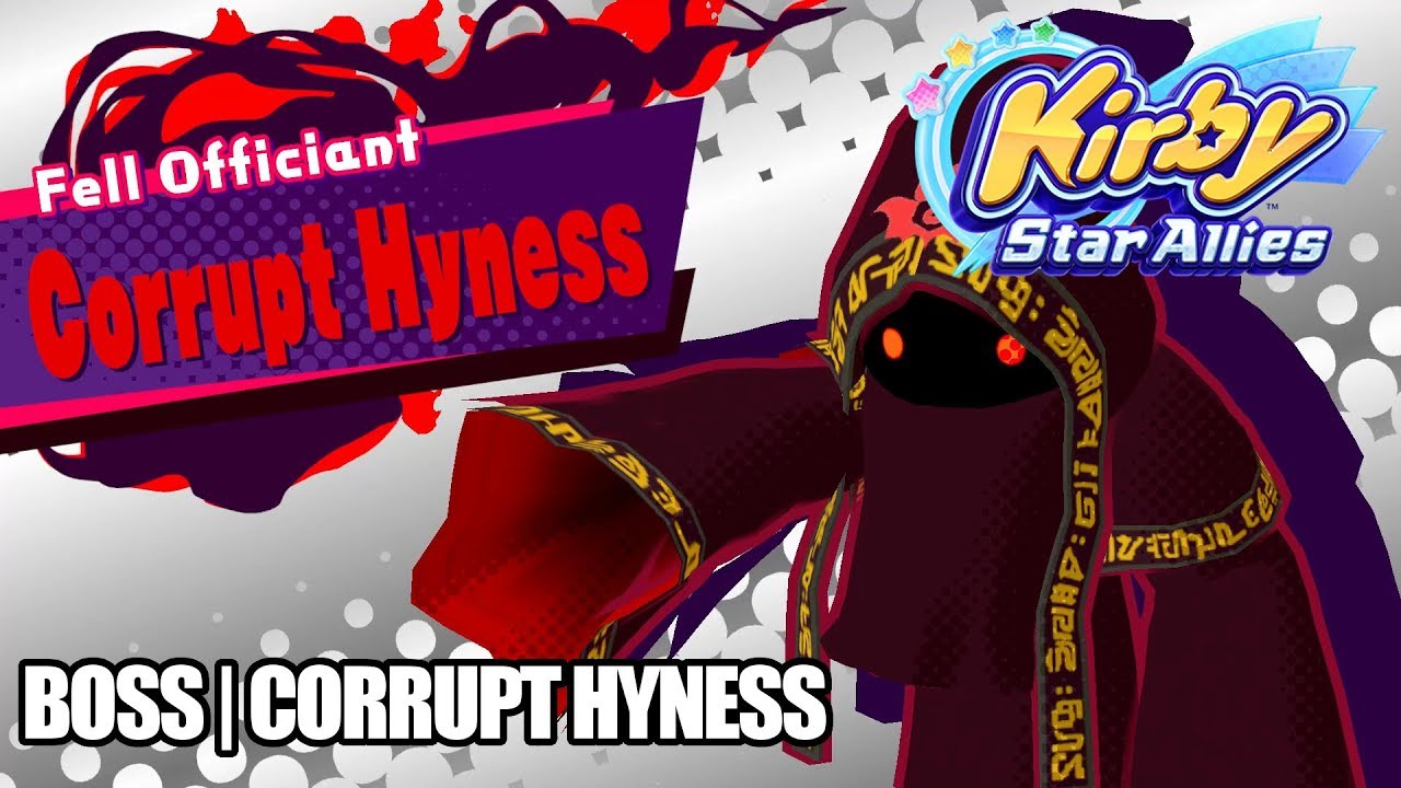 Kirby Star Allies - Boss | Corrupt Hyness [Nintendo Switch]