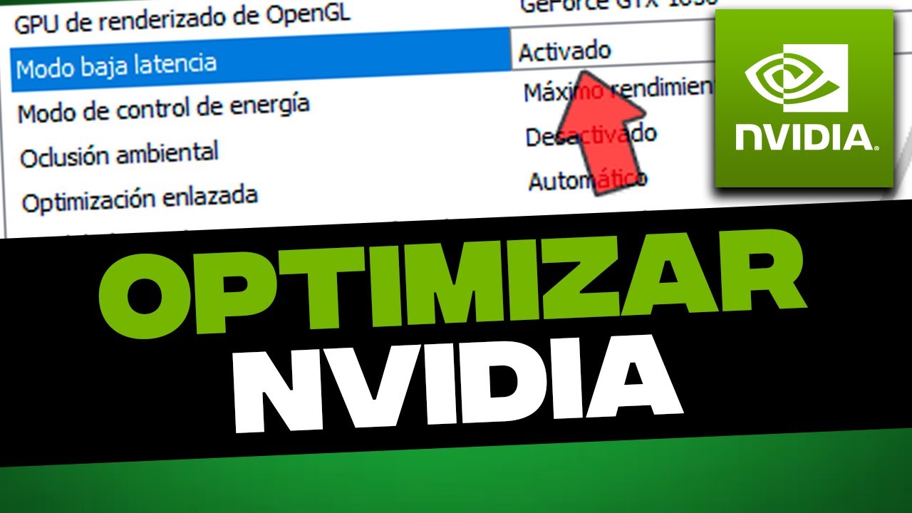Optimizar NVIDIA al máximo rendimiento para aumentar FPS en juegos 2026