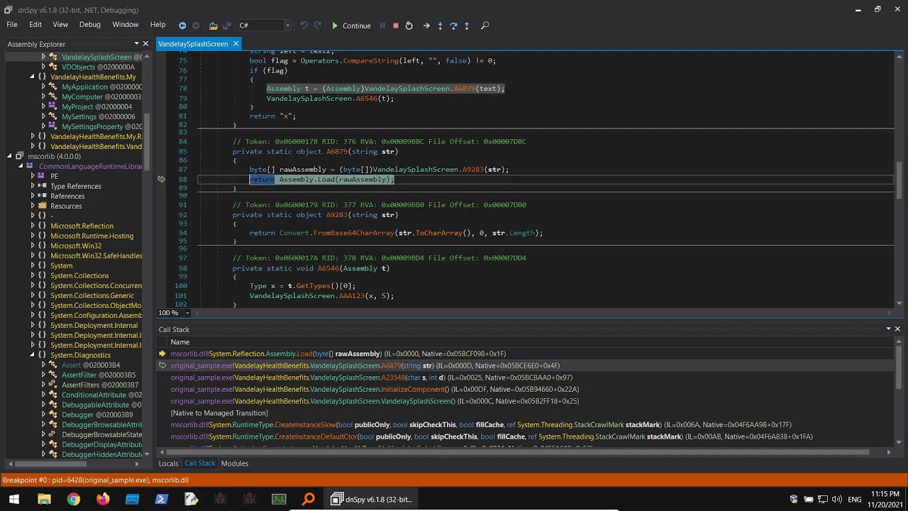 Powershell and DnSpy tricks in .NET reversing – AgentTesla [Part1]
