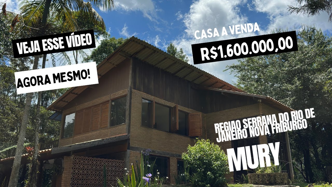 Maravilhosa casa a venda em Nova Friburgo, natureza montanhas paz e sossego tudo num só lugar 