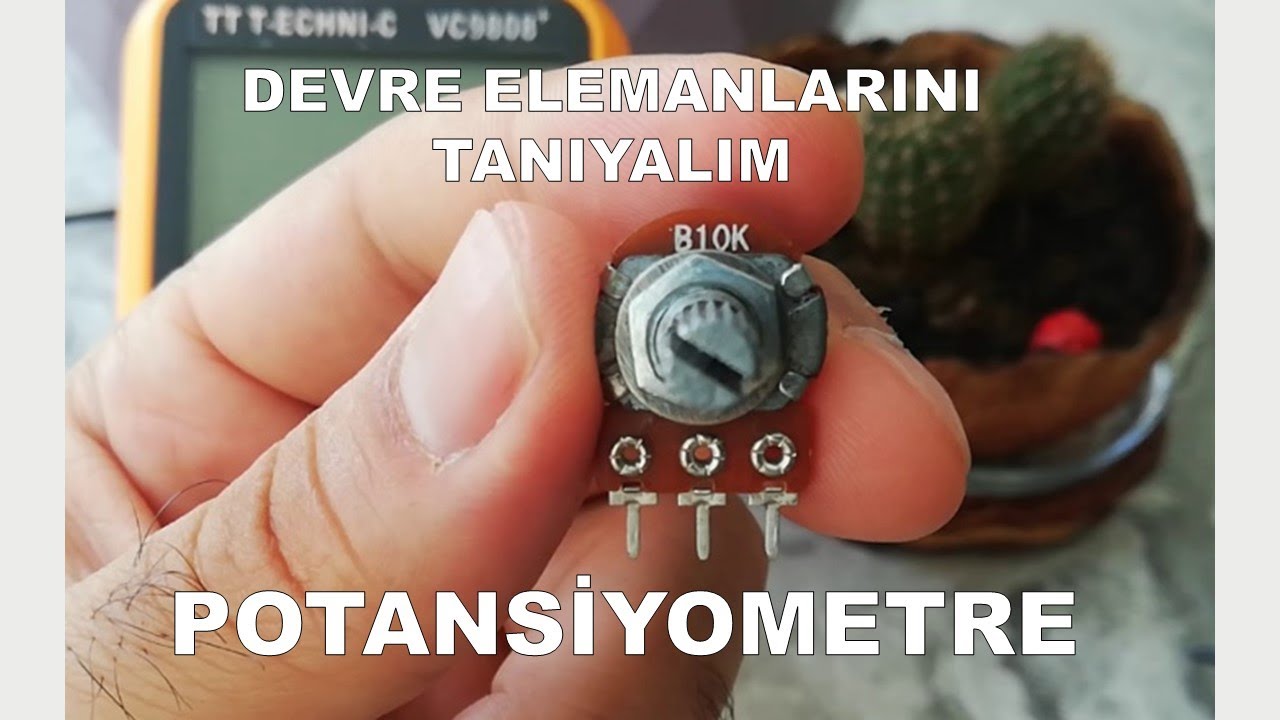POTANSİYOMETRE #elektrik #electronic #otomasyon #electrical 