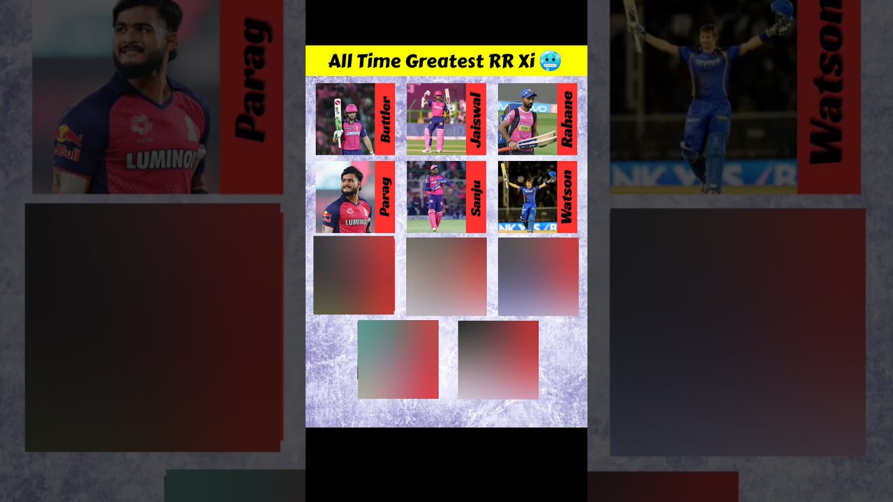 All Time Greatest RR Xi 🥶👽
