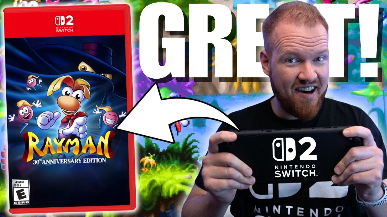 Юбилейное издание Rayman для Switch 2 стало для меня сюрпризом!