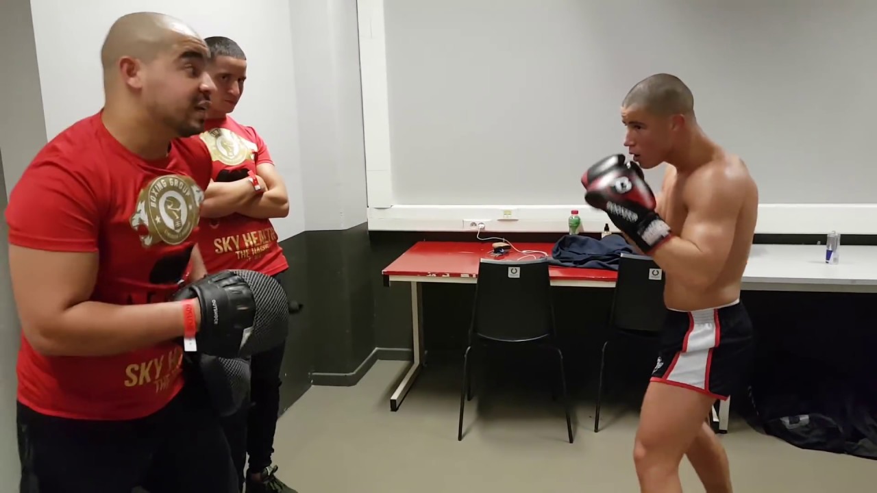 Nabil Haryouli warming up AFO Enfusion 2018