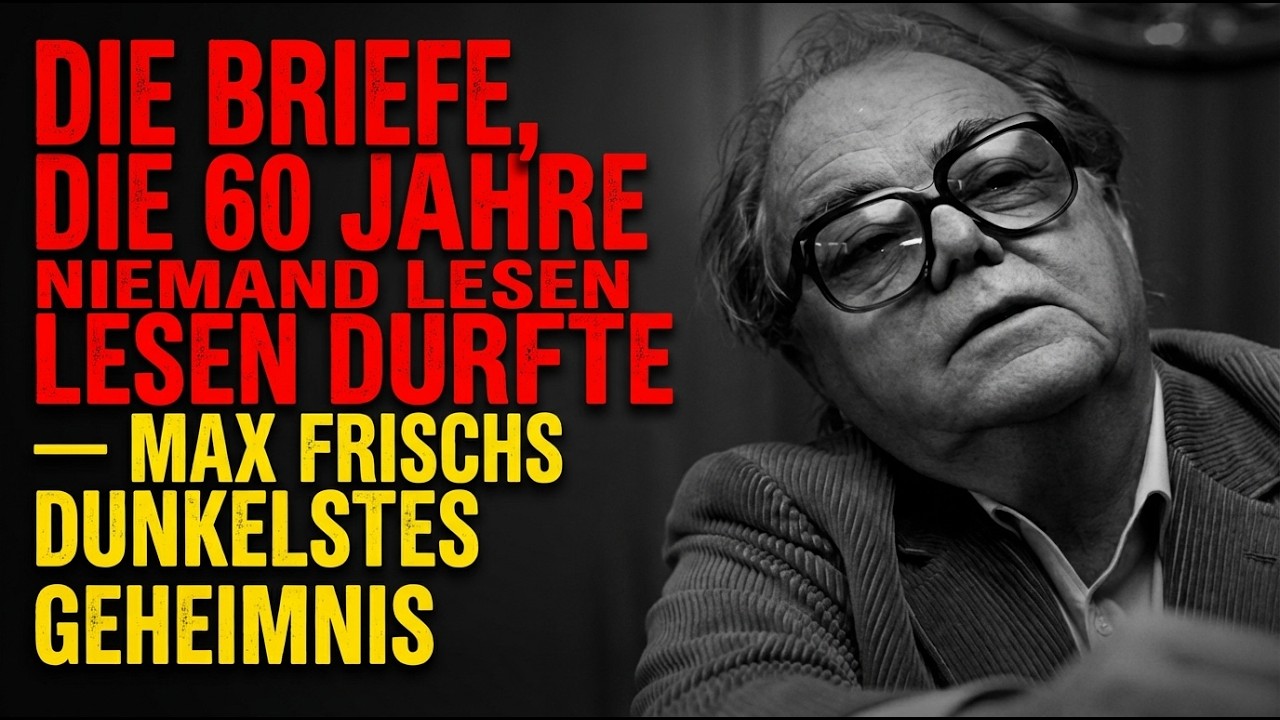 SIE SCHRIEB: «DU HAST MICH NICHT GELIEBT — DU HAST MICH STUDIERT» — DIE WAHRHEIT ÜBER FRISCH