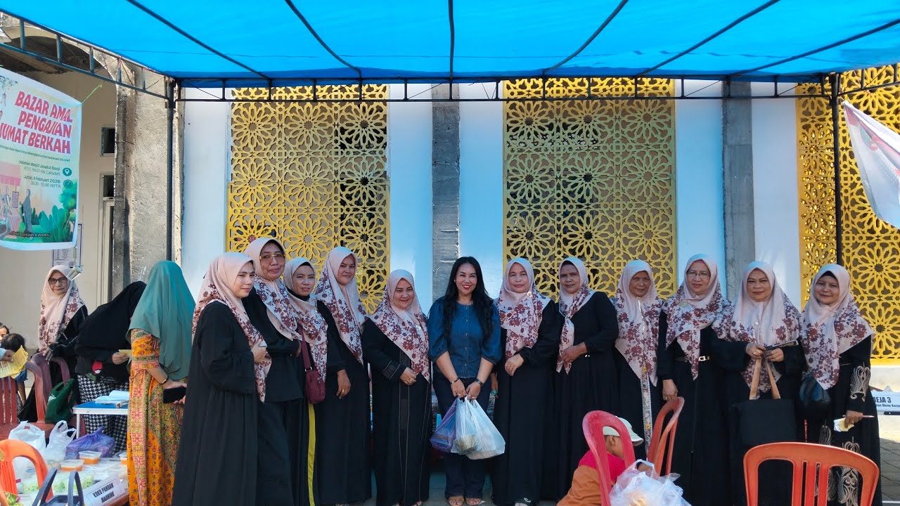 Jumat Berkah Kendari, Giat Bazar Amal Pengajian Jumat Berkah, 6 Februari 2026