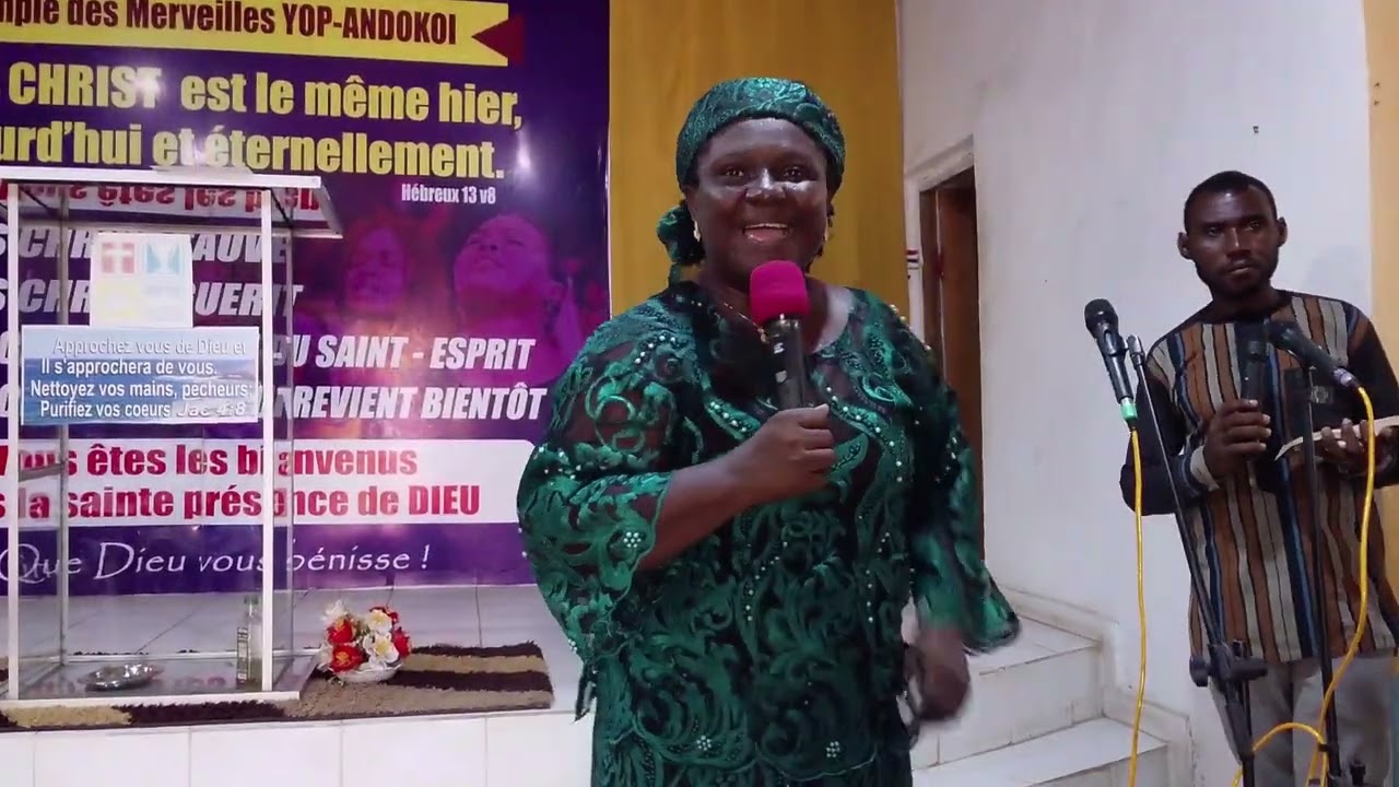 Culte des familles.La révolte du roi.Oratrice.Prophétesse Akoun Josiane.Dim.1erFév.2026.Un extrait 